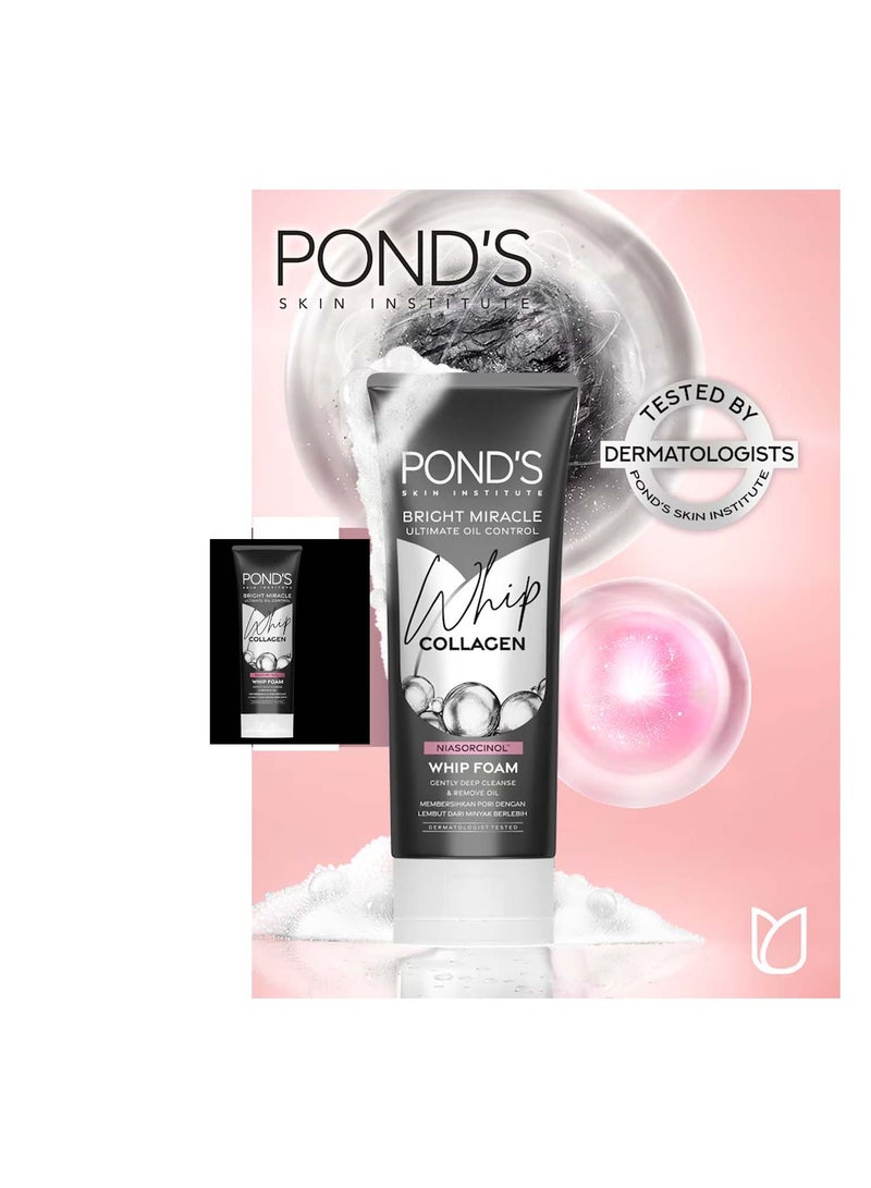 PONDS Ponds Ultimate Oil Control Whip Collagen Whip Foam,100g - Image 2