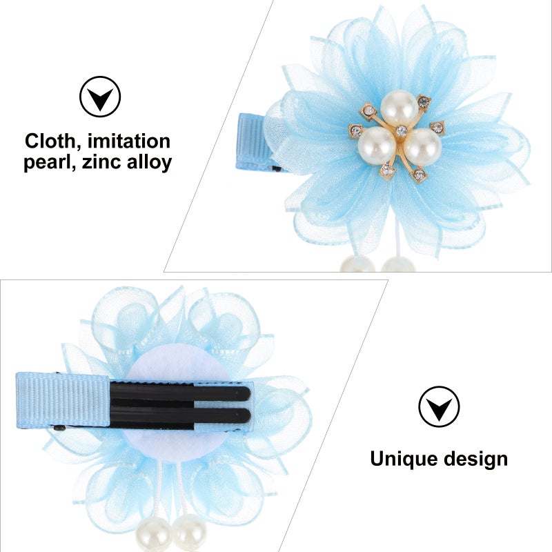 2 Pcs Delicate Headdress Decorative Hairpin Tassel Hair Accessories for Girl - Image 2