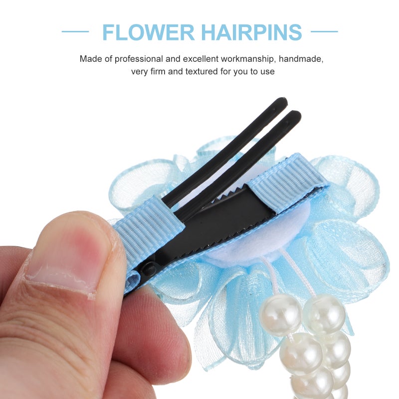 2 Pcs Delicate Headdress Decorative Hairpin Tassel Hair Accessories for Girl - Image 5