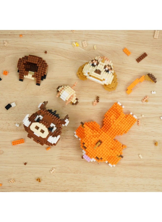 HSANHE Lion, Warthog, Meerkat Mini Building Blocks Sets, Not Compatible with Lego Animals, 1856 PCS Micro Mini Building Toy Bricks for Adults, Party Favors for Kids Boys Girls 14+  - Image 2