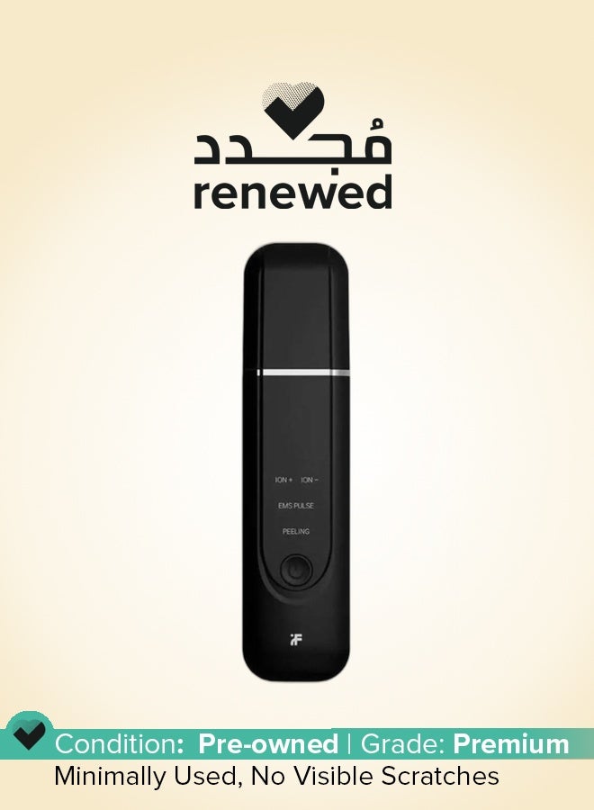 مجدد - جهاز تنظيف بالموجات فوق الصوتية من inFace باللون الأسود - Image 1