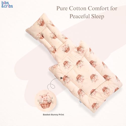 Bibs & cribs 3 in 1 Baby Sleeping Bag for New Born & Carry Nest Portable Cotton Sleeping Bag for Baby Soft Infant Bed 0-6 Months Bassinet & Travel Ready - Image 4