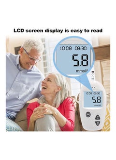 SINOCARE Blood Glucose Monitoring System With 50 Test Strips And Lancets  - Image 5