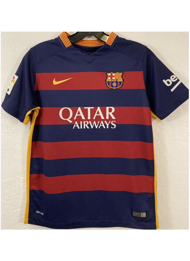 Barcelona - FCB Barcelona Football Kids New Jersey Set T-Shirt and Shorts - Image 1