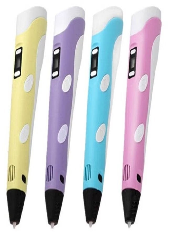 3d Pen For Kids Adults Speed Control Intelligent Drawing Pen Cool Crafts Gifts For kids, GET A CUTE GIFT INSIDE - Image 2