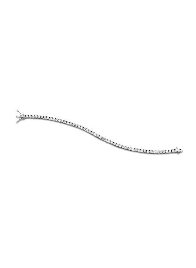 HOMESTAR Cubic Zirconia Studded Tennis Bracelet  - Image 3