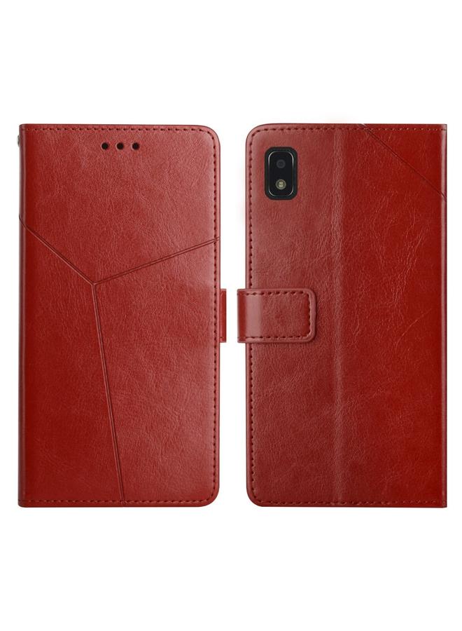 The Bros Case For ZTE Blade L210 Y Stitching Horizontal Flip Leather Phone Case