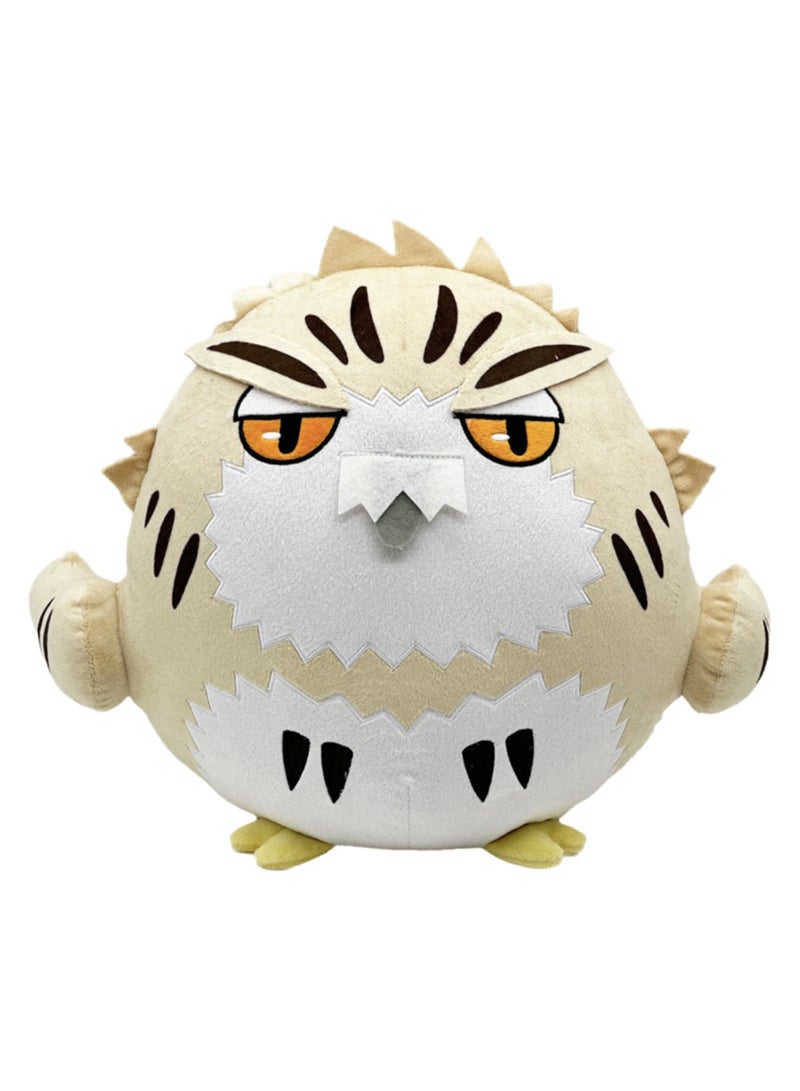 Round Pillow Plush Doll (Brown) - Image 1