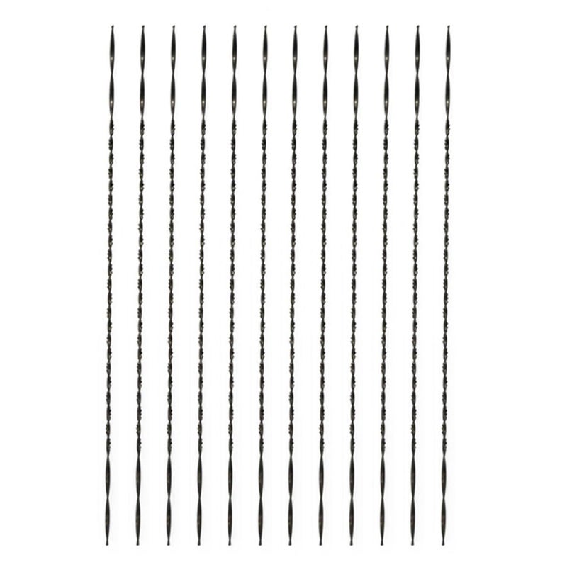 12Pcs U Shaped Spiral Saw Blades For Wood DIY Curve Cutting Scroll Saw Accessories - Image 2
