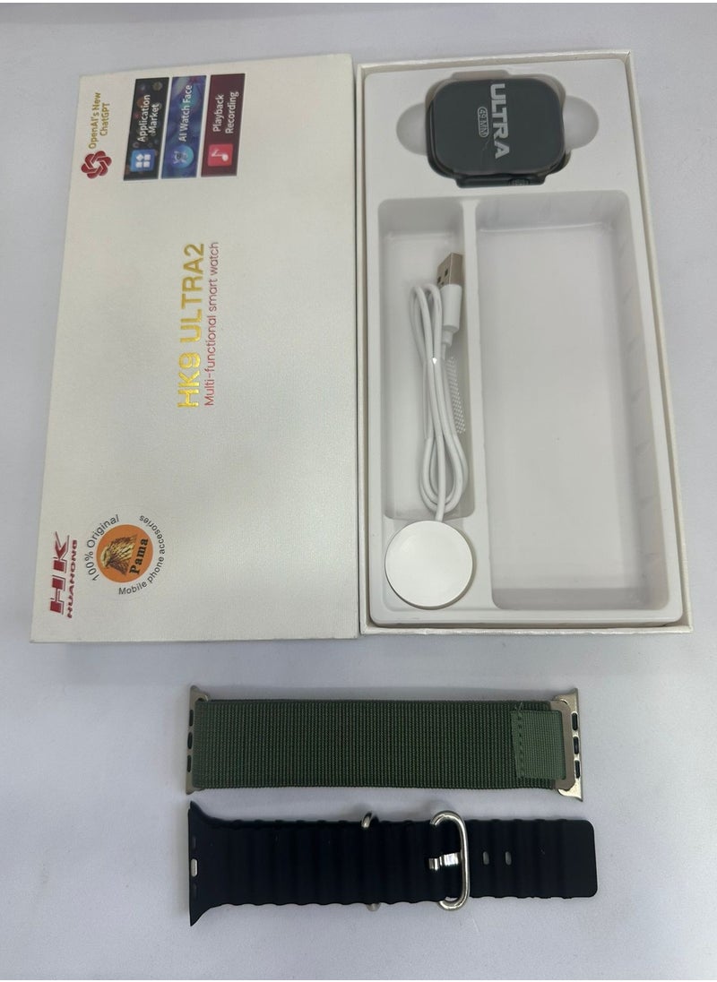 Series 8 HK9 Ultra2 Multi-Functional Smart watch with NFC and Wireless Charging