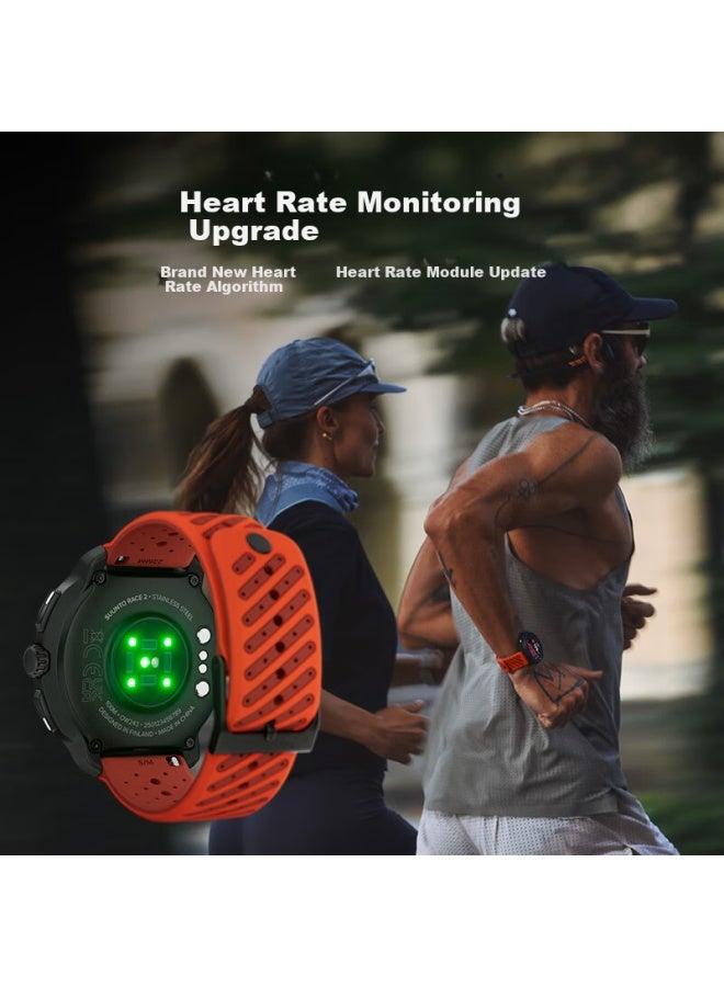 Suunto Race 2 Outdoor Training Flagship Watch Trail Triathlon Heart Rate Blood Oxygen Sports Smarch Lake Blue - Image 2
