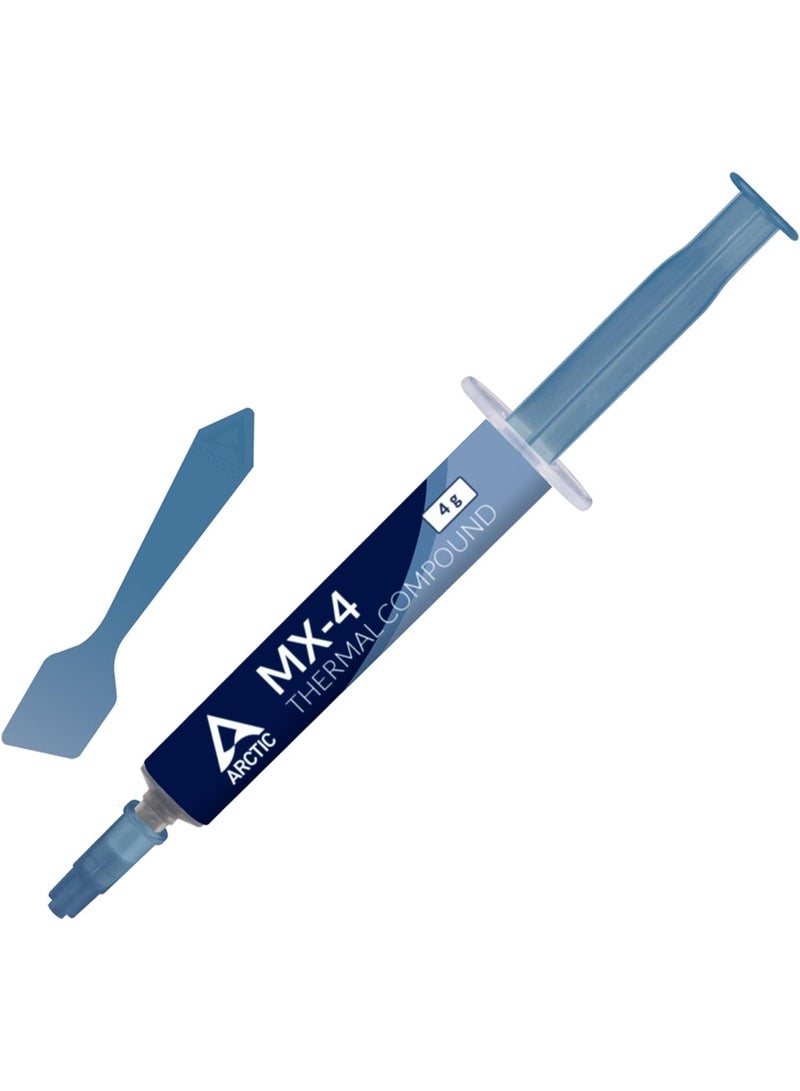 ARCTIC MX-4 (4 g) - Performance Thermal Paste for all processors (CPU, GPU - PC, PS4, XBOX), high thermal conductivity, safe application, non-conductive, non-capacitive - Image 1