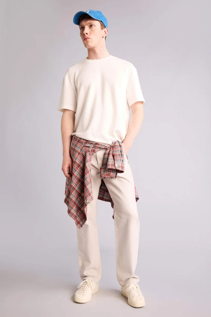Straight Fit Trousers