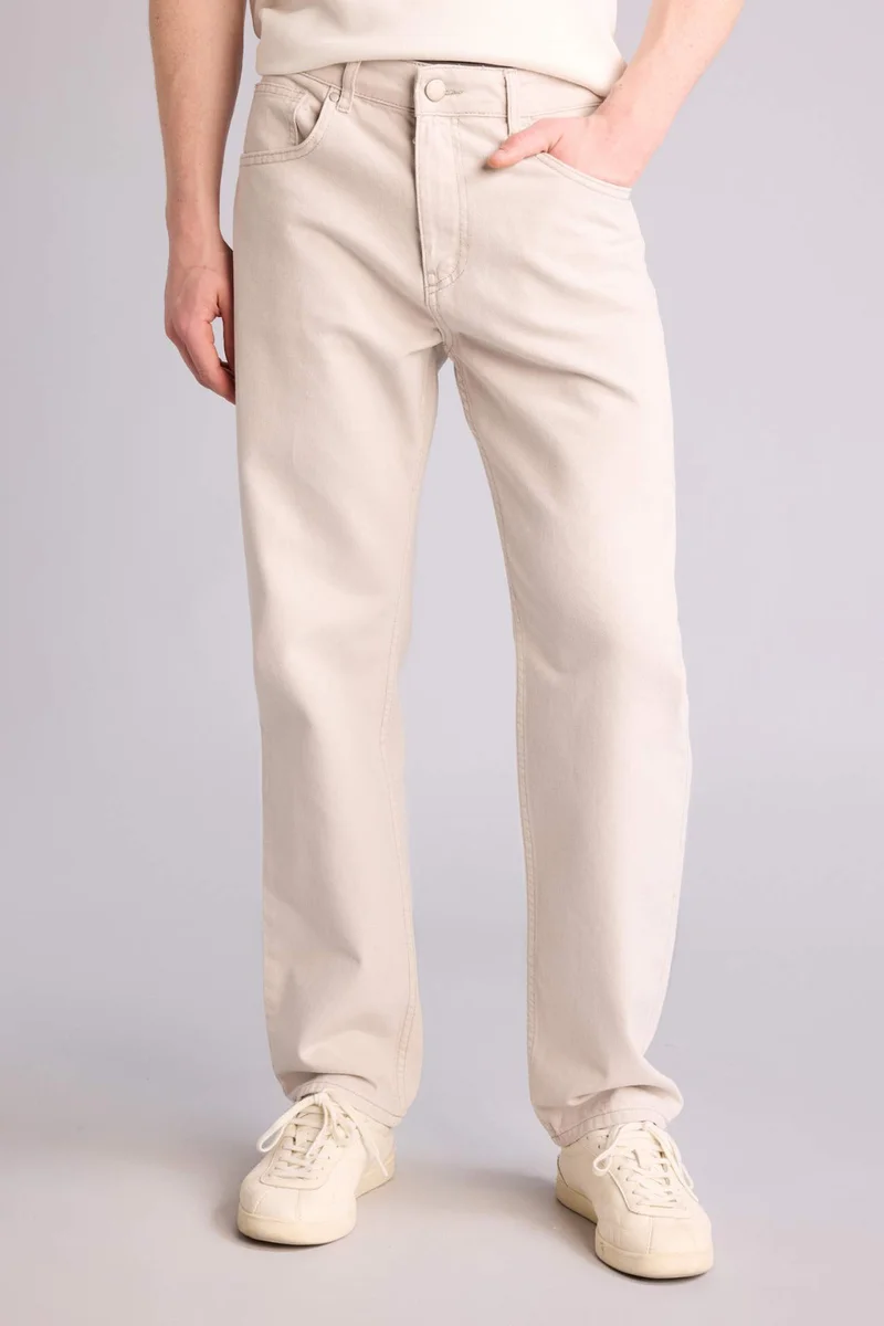 Defacto  Straight Fit Trousers for Men | Best Price UAE
