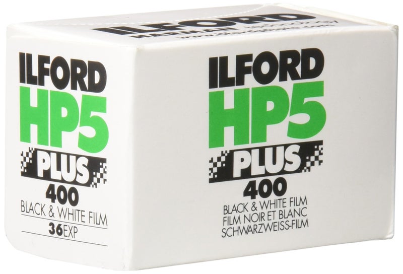 Ilford إلفورد 1574577 HP5 بلس، فيلم طباعة بالأبيض والأسود، 35 مم، ISO 400، 36 تعريض - Image 1