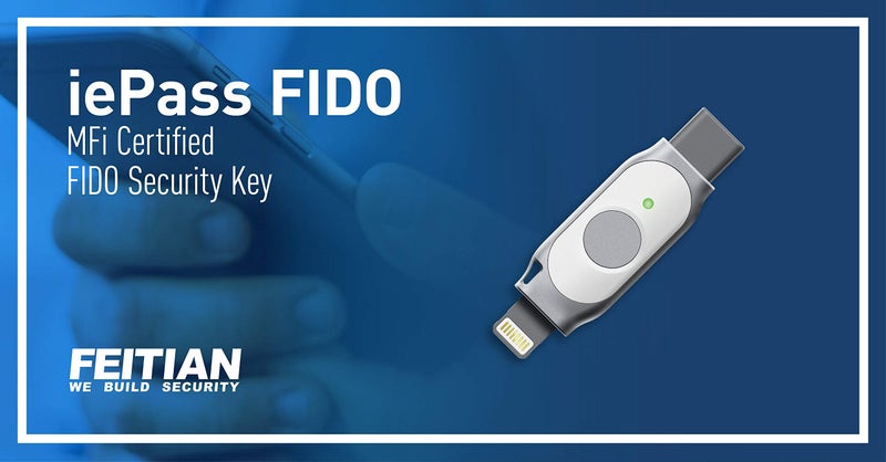 FEITIAN K44 Dual-Connector iOS USB Security Key - Two Factor Authenticator - USB-C + Lightning - FIDO2 + PIV + MFi - Help Prevent Account Takeovers - Image 2