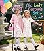 STOPKLAS Old Lady Costume for Kids 100 Days of School Costume for Girls 100th day of School Granny Grandma Dress Up Costume Outfit Old Lady Cosplay Set with Old Lady Dress and Wig for Gilrs 5 6 7 - Image 4