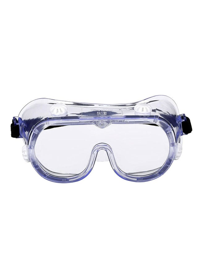 3M Chemical Splash and Impact Adjustable Strap Safety Goggles Clear 12.7 x 20.828 x 7.112 cm 91252-80024 - Image 2