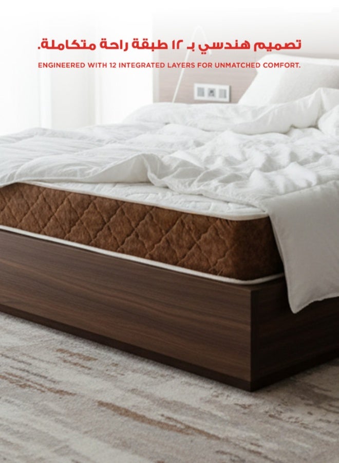 باك كومفرت دريم | مرتبة سرير 12 طبقة - ارتفاع 24 سم - قياس 190×200 سم - Image 2