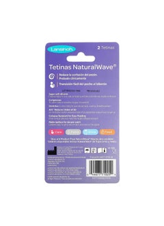 Lansinoh mOmma NaturalWave Nipples Fast Flow 2 Nipples  - Image 2
