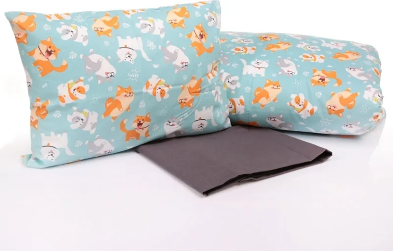 Vav Baby Baby Duvet Cover Set with Cat Pattern