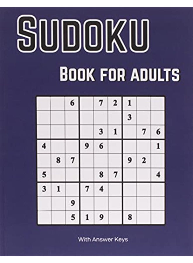 Sudoku Books for Adults: 200+ Zudoku Puzzle (Easy, Medium and Hard)