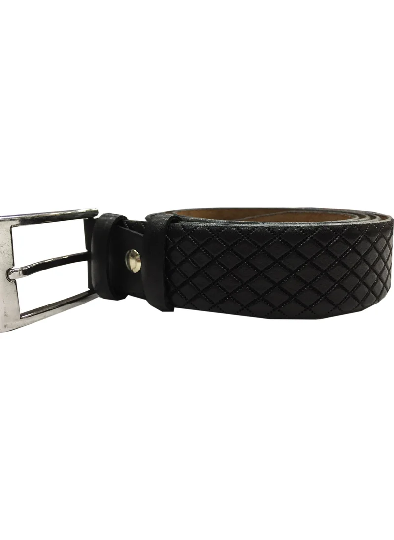 Varetta Dark Brown Men's Leather Belt
