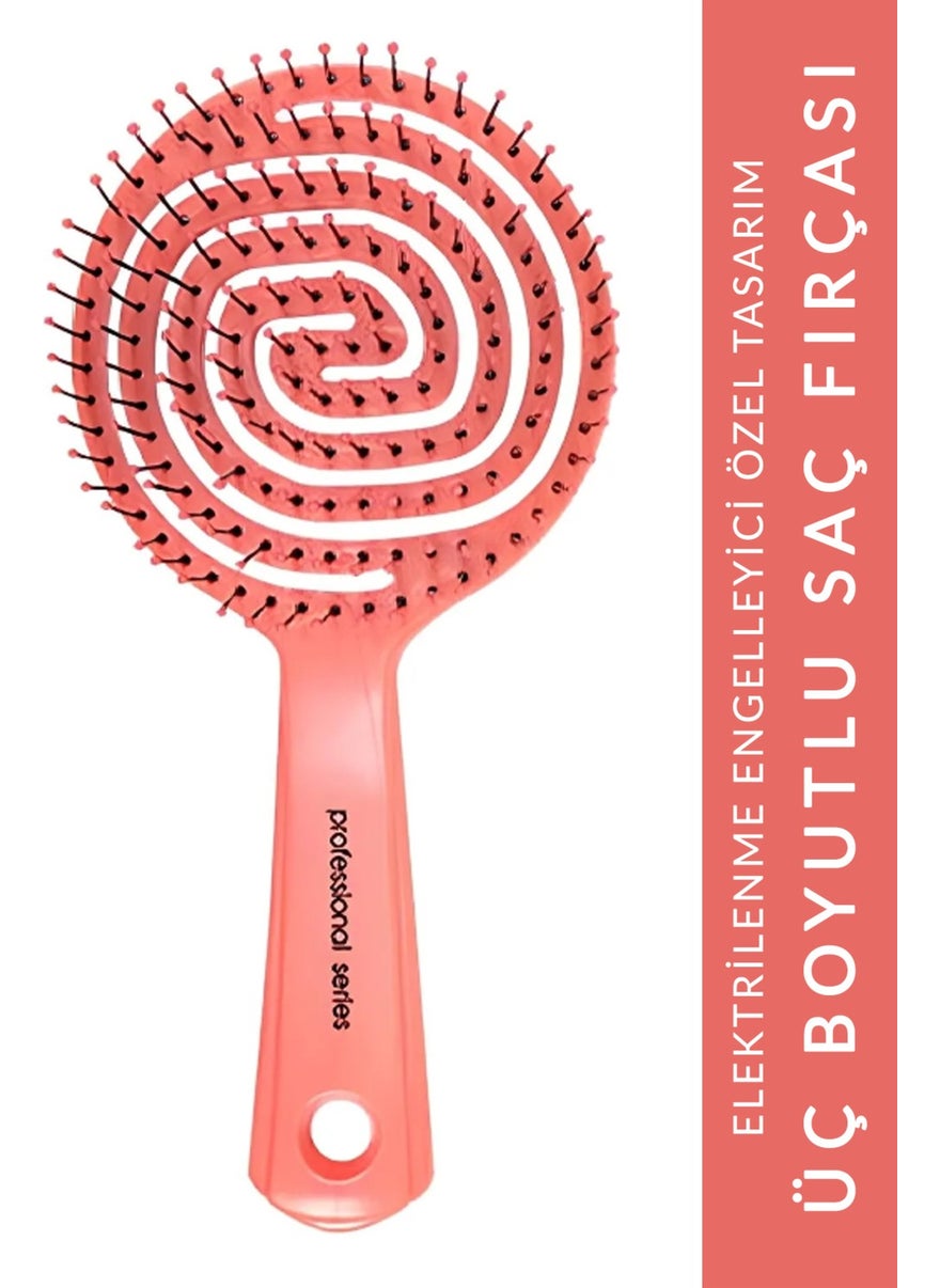 Muggio Pro Three-Dimensional Hair Brush Comb  - Image 1