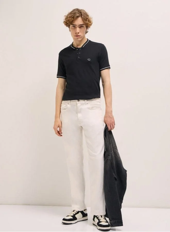 The Bear House  Men's Polo Shirt for Casual & Semi-Formal Wear | Classic Collar Neck T-Shirt | Comfortable, Stylish & Versatile for Office, Travel, Outings & Everyday Use for Men | Best Price UAE