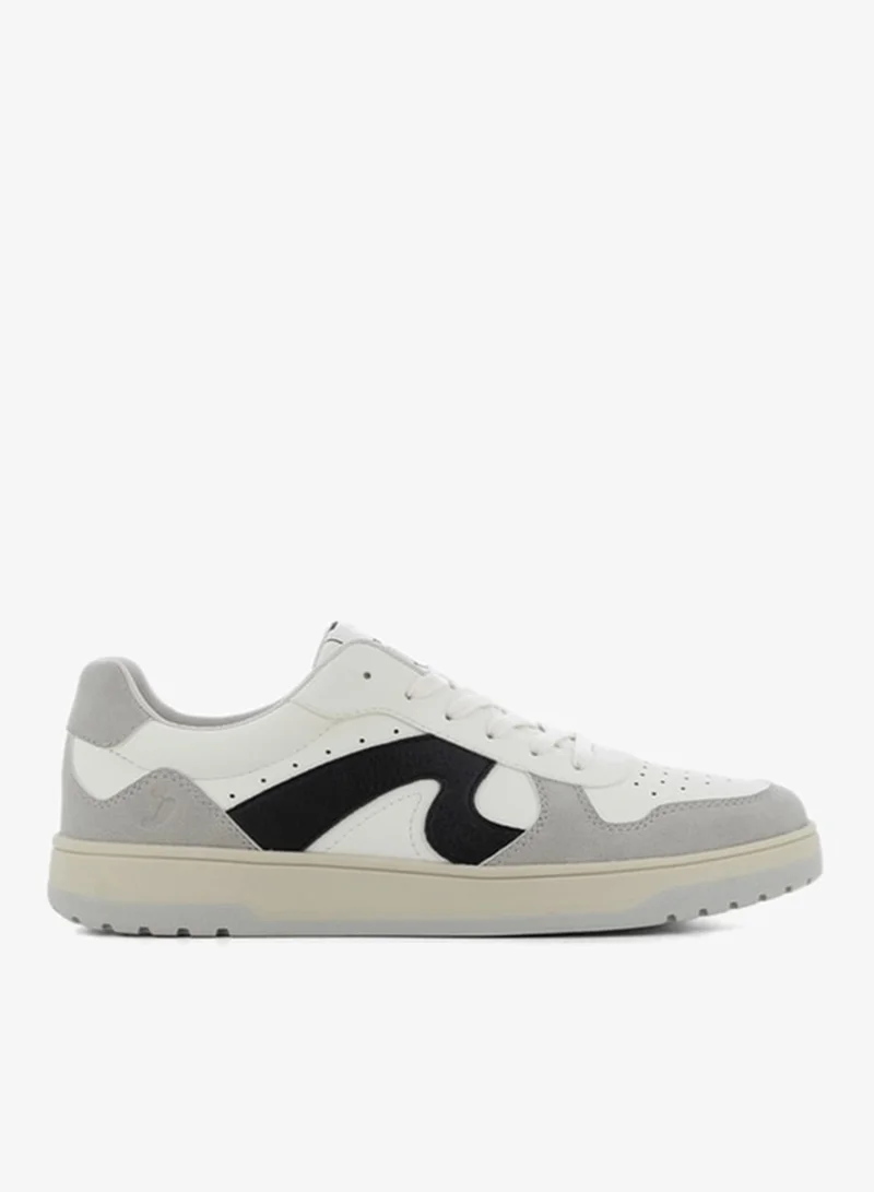 SJ Men's Colourblock Lace-Up Sneakers