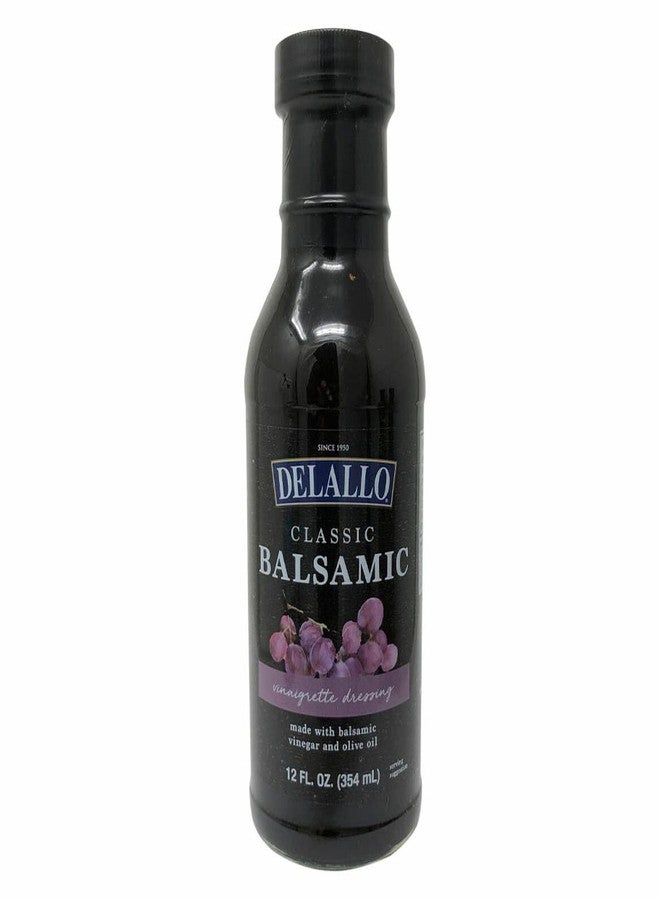 DeLallo Balsamic Vinaigrette Dressing, Italian Dressing for Salads and Marinades, Sweet and Tangy Flavor, Made with Olive Oil, Vegan, 12 oz Bottle (3 Pack) - Image 4