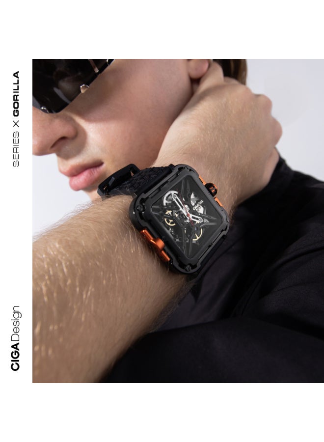 Ciga Design X Series Gorilla Hollow Mechanical Watch Fashion Trend "p Ion" Bo Ge Same Style Graduation Season Gift - Image 4