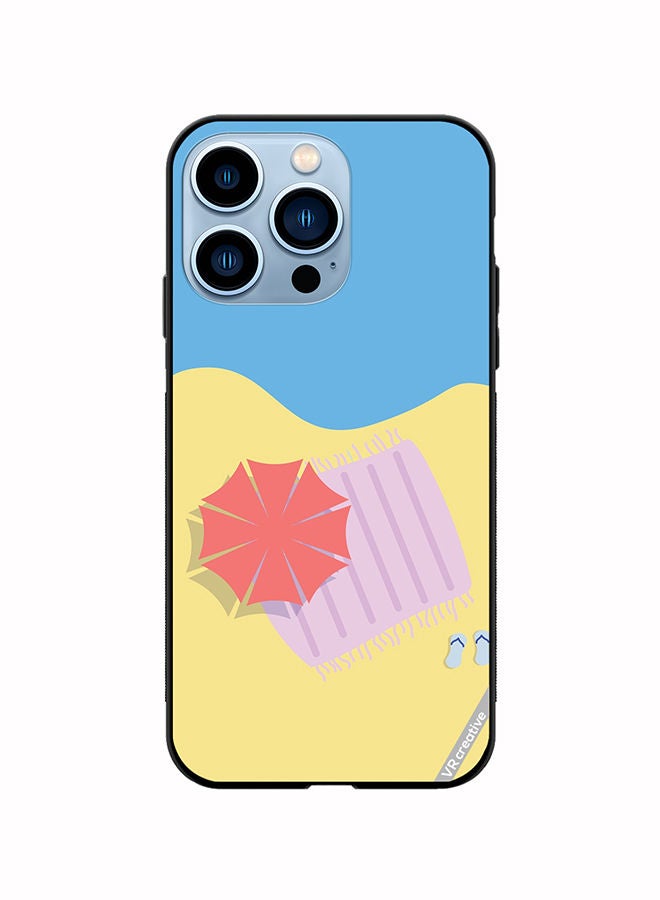 VR CREATIVE Protective Case Cover For Apple iPhone 14 Pro Sand Design Multicolour - Image 1