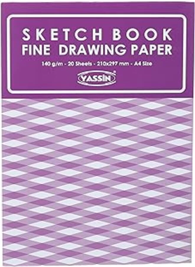 Yassin - Yassin fine paper sketch book - 20 sheets - Image 1