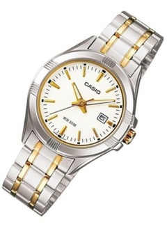CASIO Casio His & Her Stainless Steel Two Tone Band Couple Watch MTP/LTP-1308SG-7AVDF  - Image 3