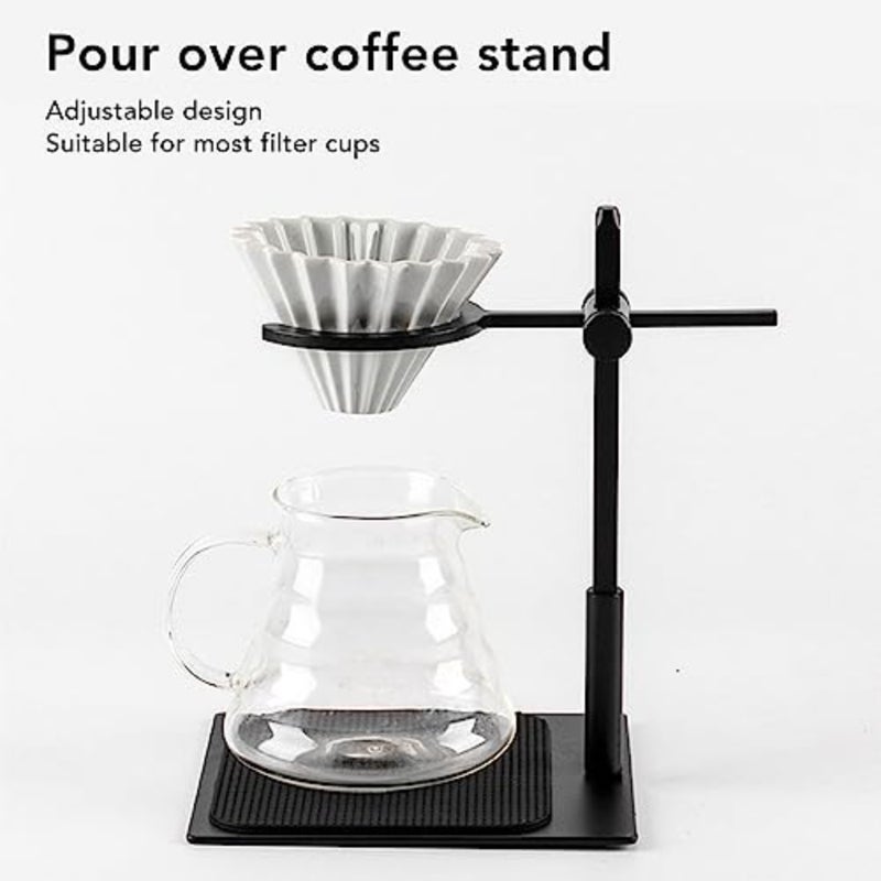 Pour Over Coffee Station Dripper Stand, Adjustable Reusable Maker For Beer Drink Maker, Home Or Office - Image 2