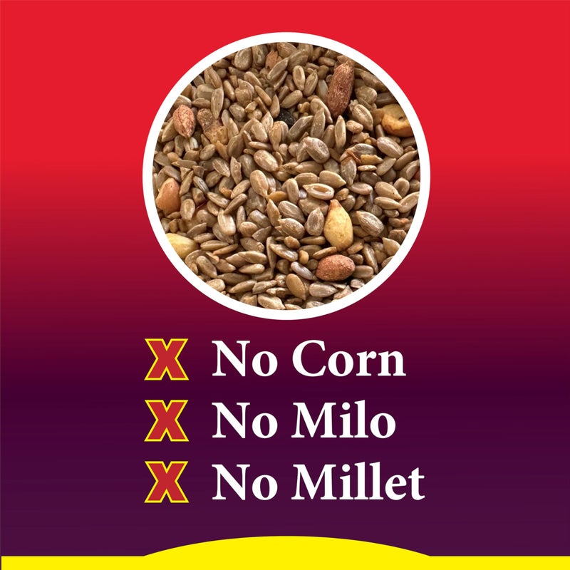Wild Delight Advanced Formula Squirrel Away Zero Waste Wild Bird Food 5lbs - Image 4