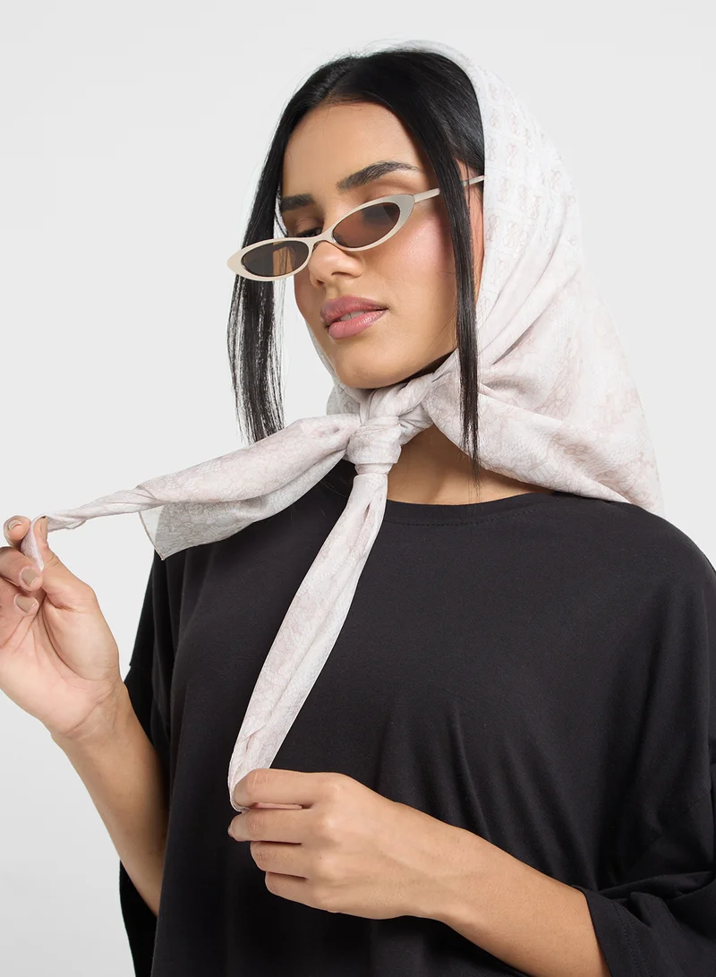 جس Jacquard Scarf