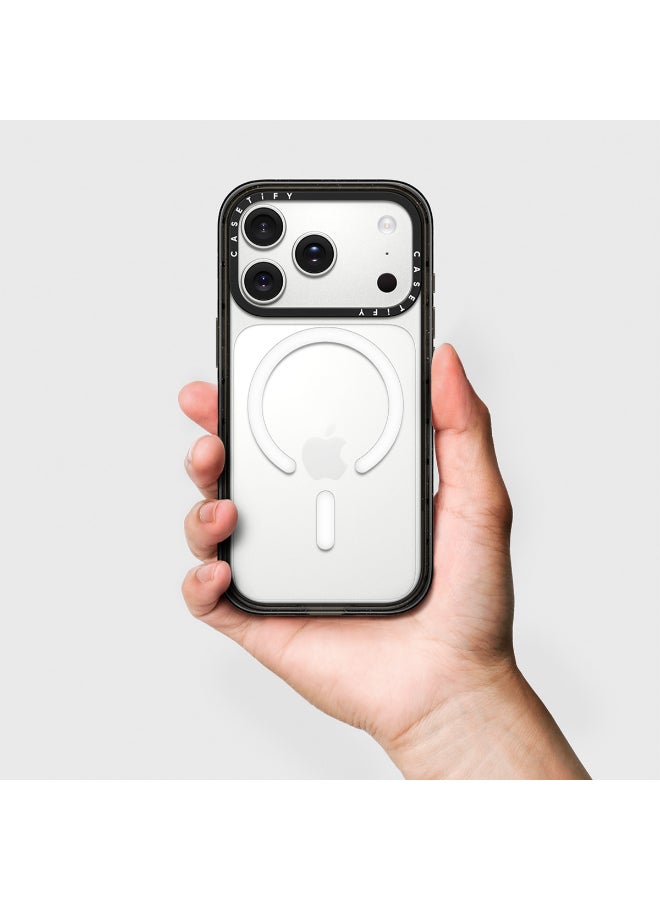 Casetify IMPACT Case w/ Magsafe for Apple iPhone 17 Pro Max 6.9" 2025 | 8.2-Ft Drop Protection, Fashion Cover, Instagrammable, Slim & Lightweight, Eco-Friendly, Wireless Charging - Clouds/Black - Image 4