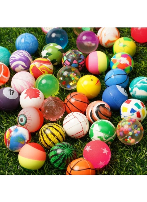 Mixed 45mm Elastic Balls Two-Yuan Toy Candy Machine Children's Plaything Rubber Toys Customizable Size And Pattern From Dongyang-Diameter:40 Flower Ball 60 Good Ball