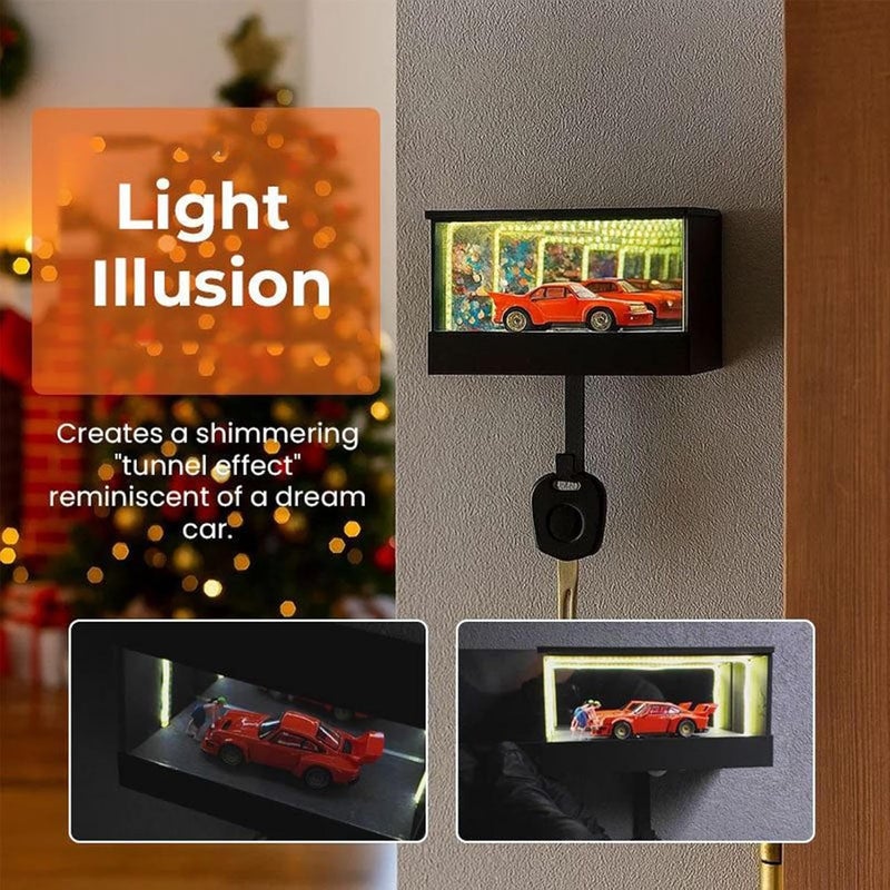 LED Key Holder - Car Garage Keychain Organizer Wall Mount | Decorative Storage Hook | for Entry Door Apartment Office Bedroom Hallway Home - Image 4