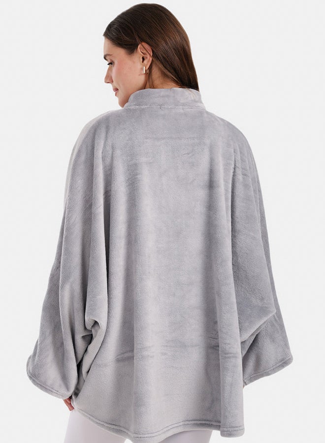 Carina Velvet Poncho Wearable Blanket - Image 4