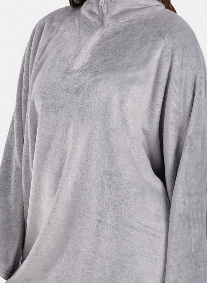 Carina Velvet Poncho Wearable Blanket - Image 5