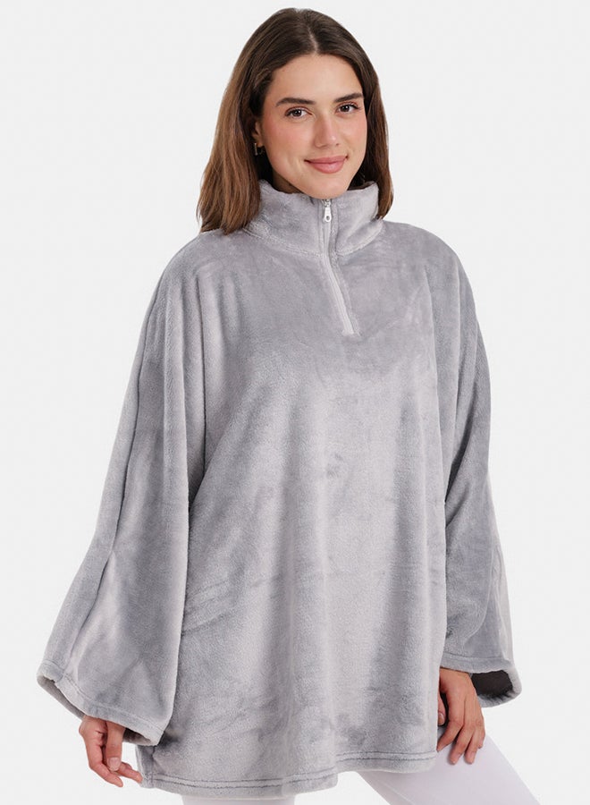 Carina Velvet Poncho Wearable Blanket - Image 2