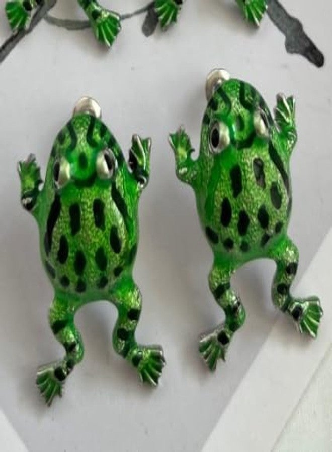 Frodete Frog Earrings for Women Christmas Stocking Stuffers Funny Cute 3D Animal Earring Frog Shaped Stud Earrings Trendy Jewelry Gifts - Image 5