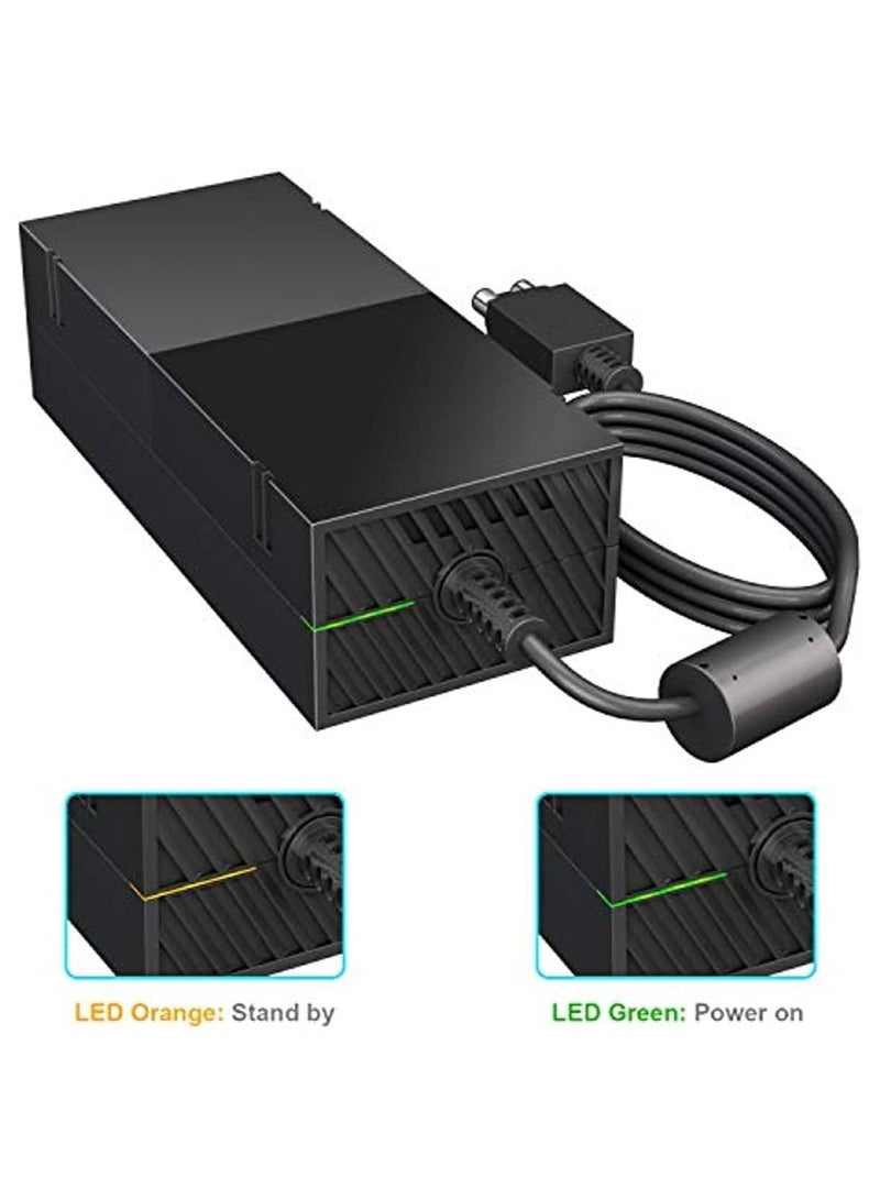 General Xbox One Power Brick Ac Adapter Power Supply Replacement Great Charging Accessory Kit with Cable 100-240v Voltage Ac Cord  - Image 5