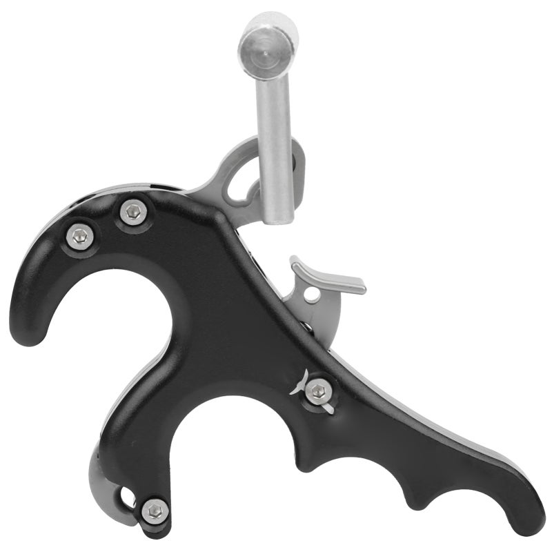 CUPID Compound Bow Release For Archery Practice - Aluminum Alloy CNC Machining Thumb Trigger Release With Stainless Steel Caliper Mouth - Stable Durable Non-Slip Trigger For Compound Bow Accessories - Image 2