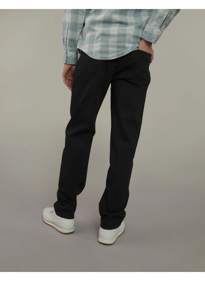 امريكان ايجل Stright Fit Rinse Wash Jeans  - Image 3