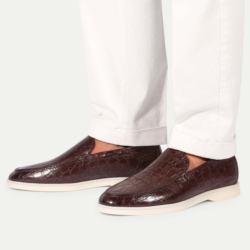 2024 Independent Station New Artificial Pu Casual Loafers Slip-On Doug Shoes - Image 1