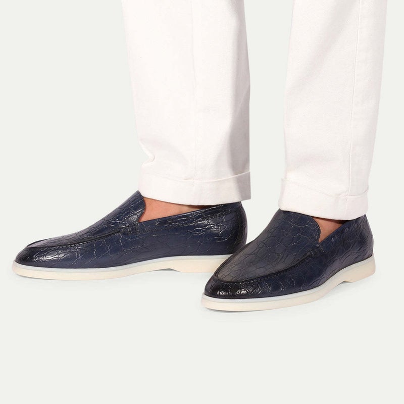 2024 Independent Station New Artificial Pu Casual Loafers Slip-On Doug Shoes - Image 2